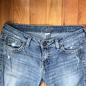 SILVER Eden Flare Jean 31/33
